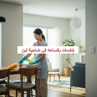 خادمات بالساعه في ضاحية لبن