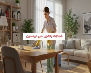 شغالات بالشهر حى الياسمين