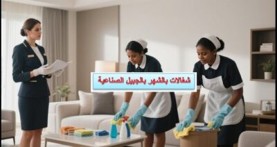 شغالات بالشهر بالجبيل الصناعية