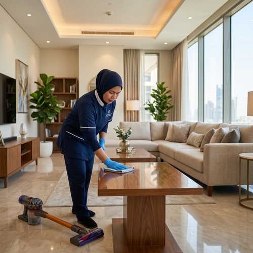 عاملات نظافة بالساعة مكة الجميزة